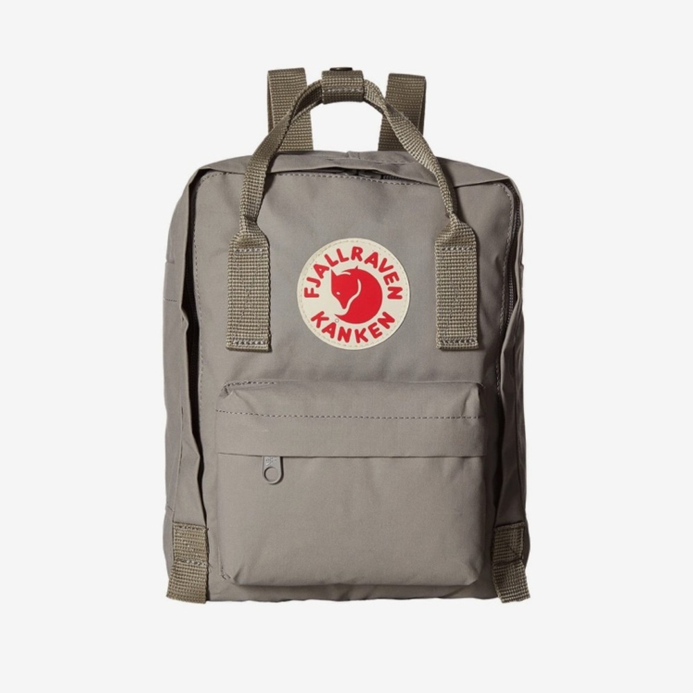 NEW Grey Fjallraven Kanken Mini Backpack